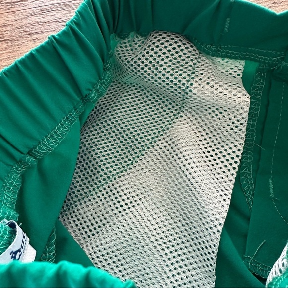 Blue Quail Boys size 6 Dark Green Performance Shorts Swim UPF 50 Sun Protection - Picture 5 of 5